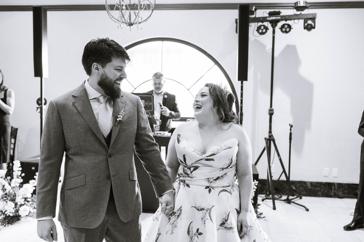 bride-groom-happy-entrance