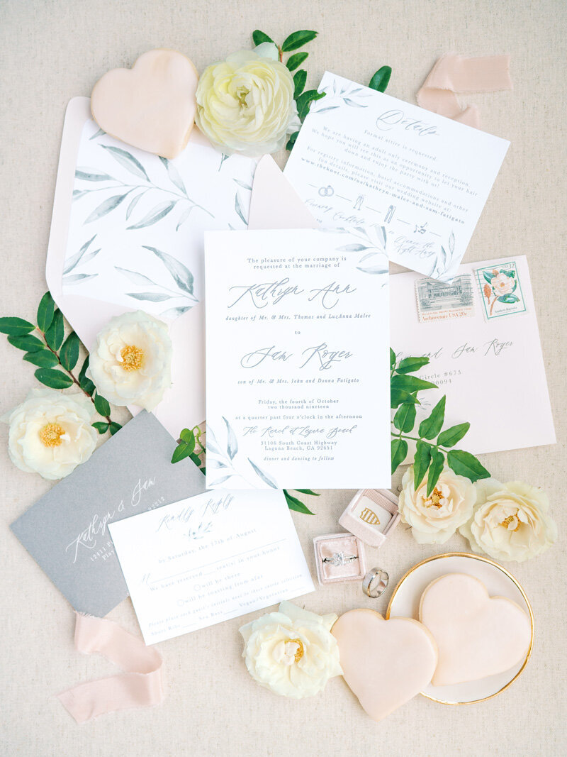 pirouettepaper.com _ Wedding Stationery, Signage and Invitations _ Pirouette Paper Company _ The Ranch Laguna Beach Wedding _ Amy Golding Photography   (21)