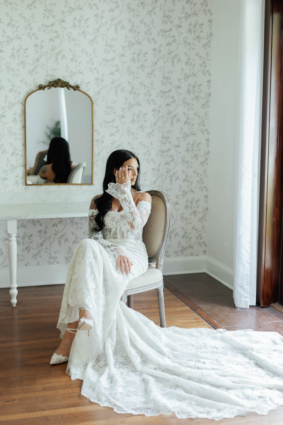 Classic White and Beige Wedding Inspiration - The Olive Tree Weddings-13