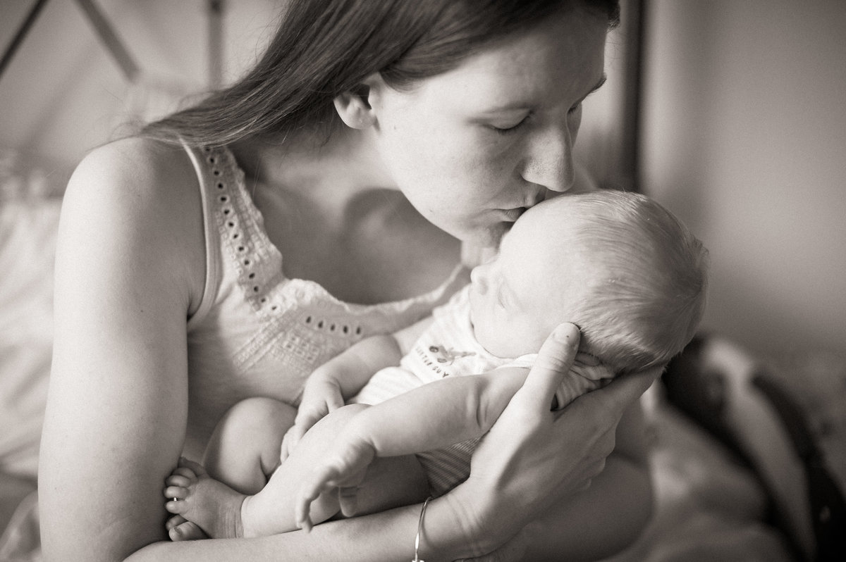 Palm Coast lifestyle newborn photography