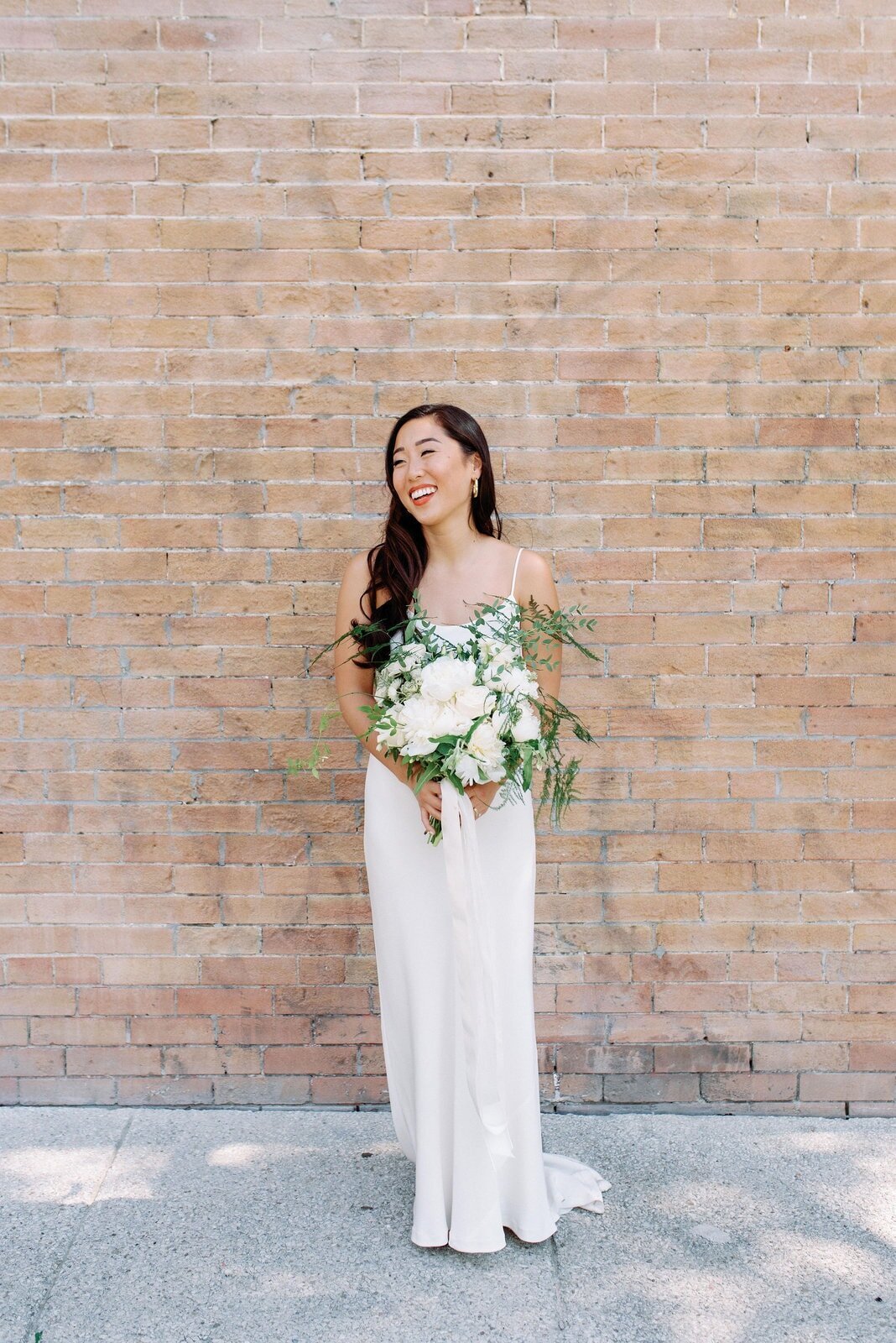 Editorial Bride wearing Loversland Toronto wedding dress Korean ceremony  Hotel Ocho wedding venue jacqueline james photography