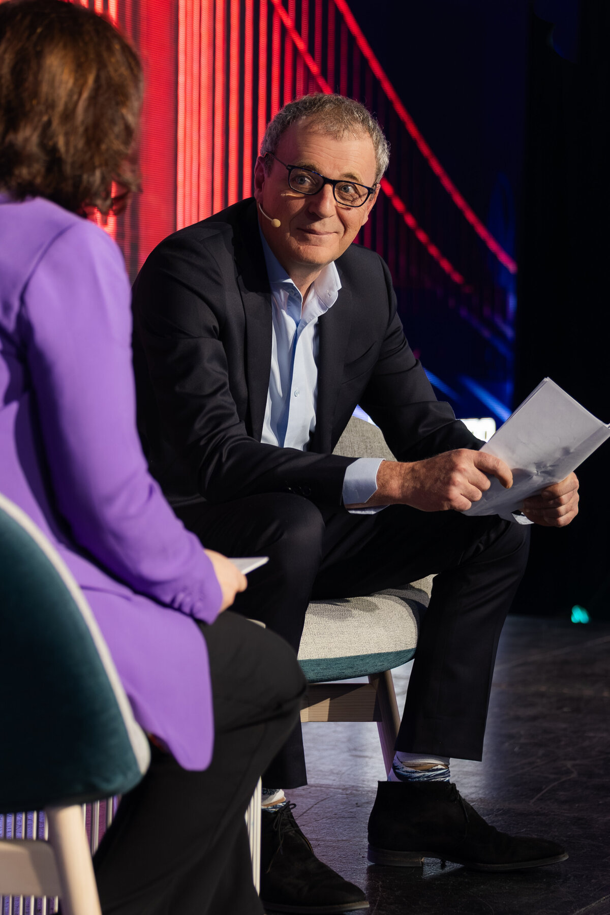 Jean-Marc Arbaud Président et chef de la direction de CDPQ Infra en conférence au Congrès de l'AQEI 2025