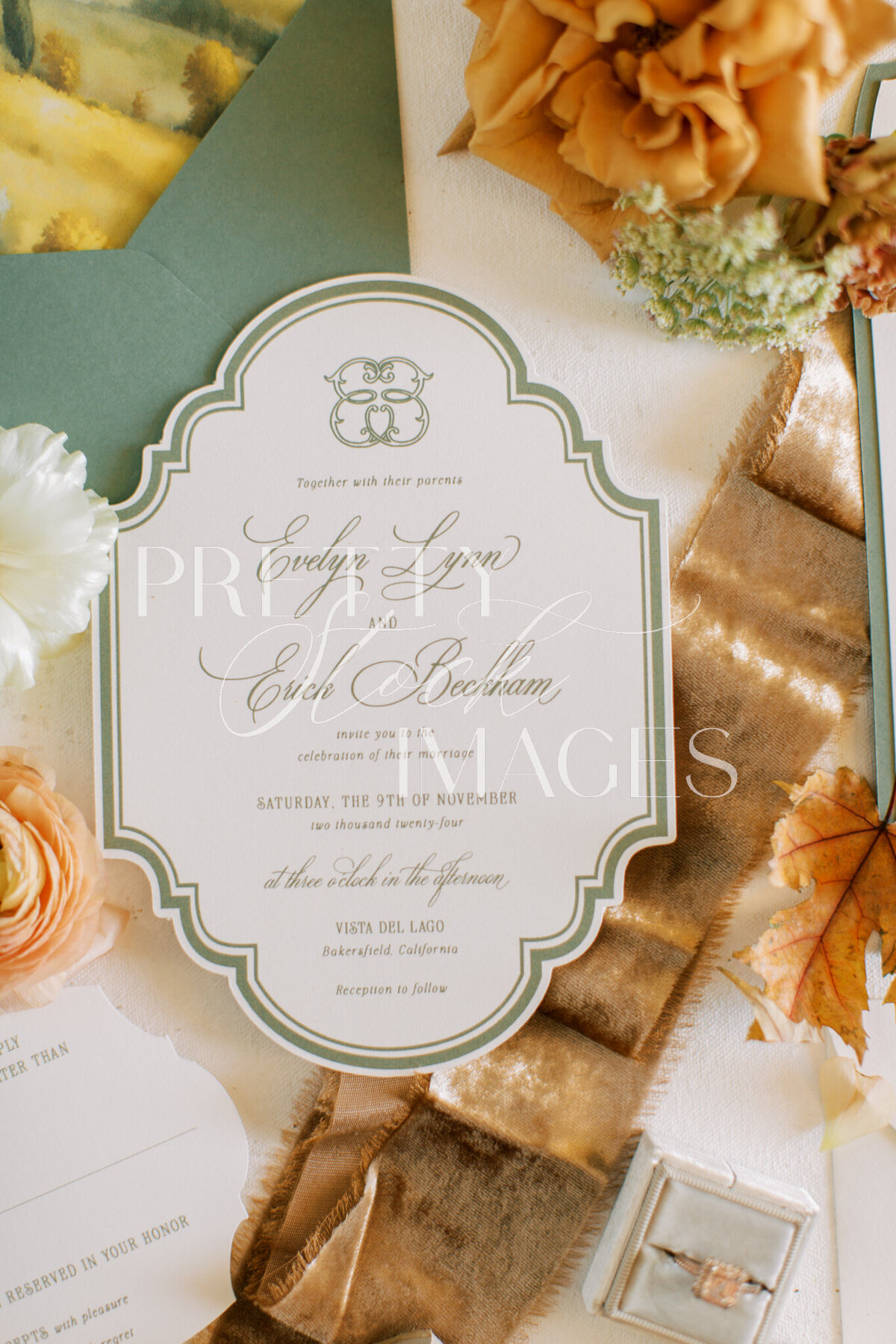 Pretty Stock Images - Fall Wedding Flat Lay-031