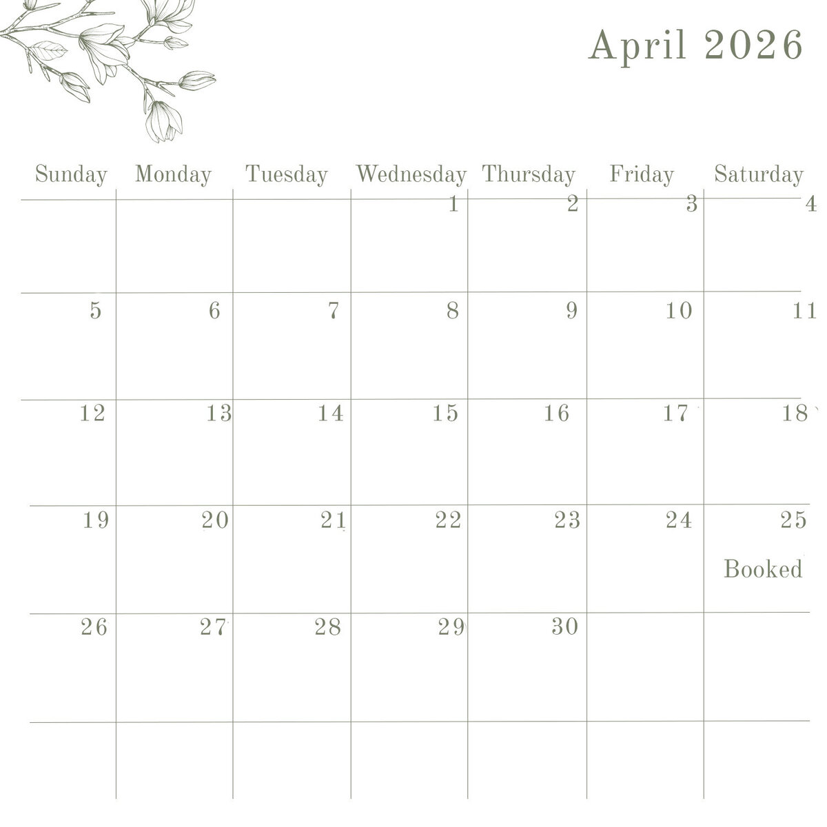 4 April