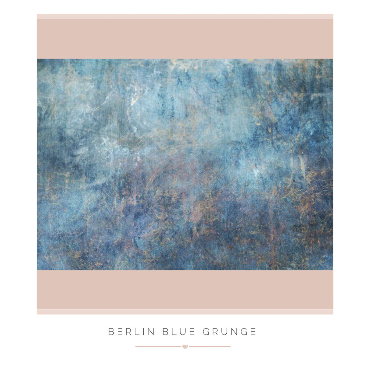 Berlin Blue Grunge