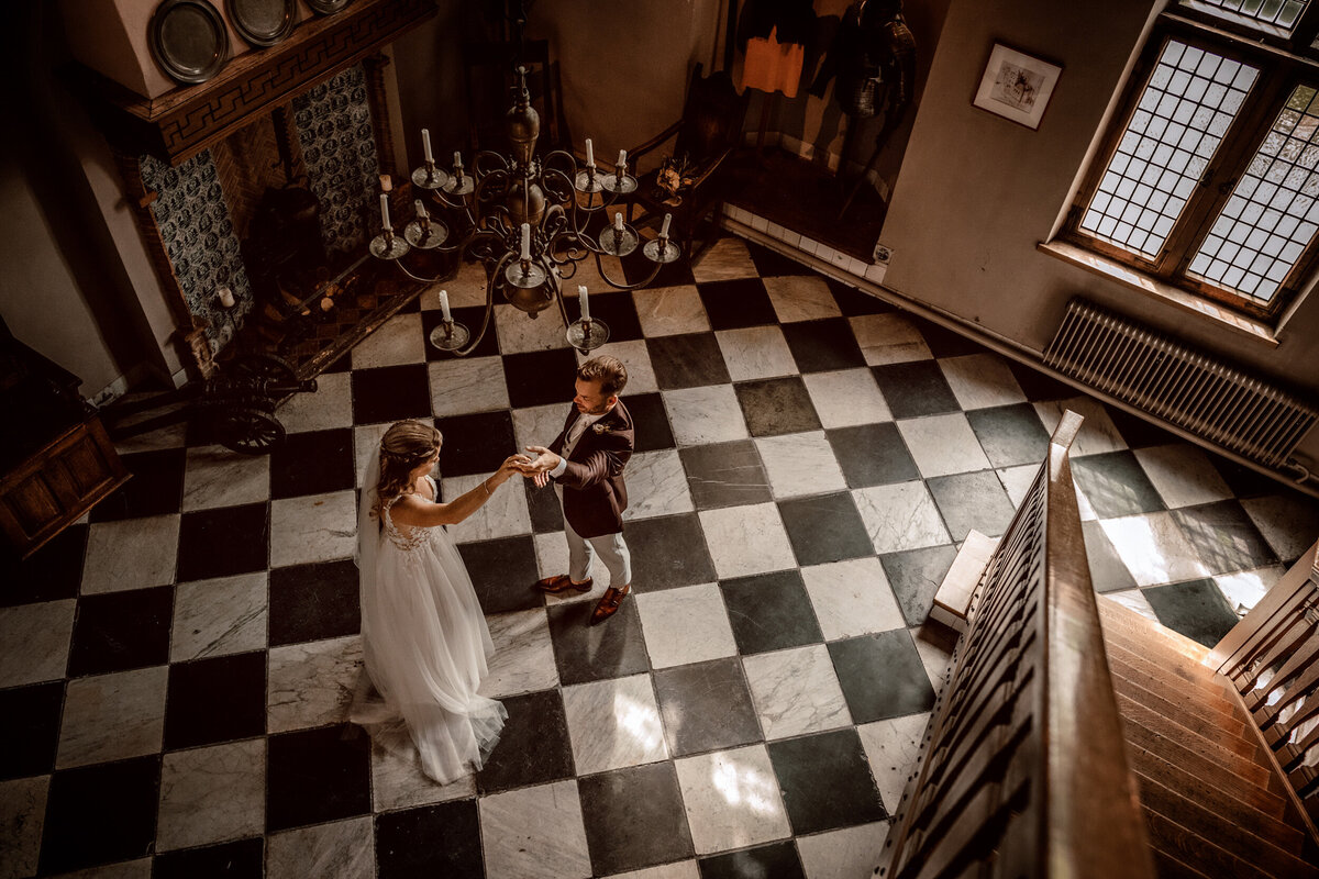 bruidsfotografie kasteel Dussen
