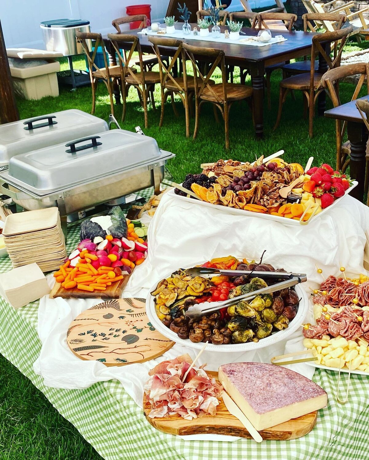 The Grateful Gourmet Wedding Catering Jersey Shore. The Grateful Gourmet caters many weddings in the tristate area. Allowing for custom menus and party favorers. This gives your event a special and unique feel to make it even more special 