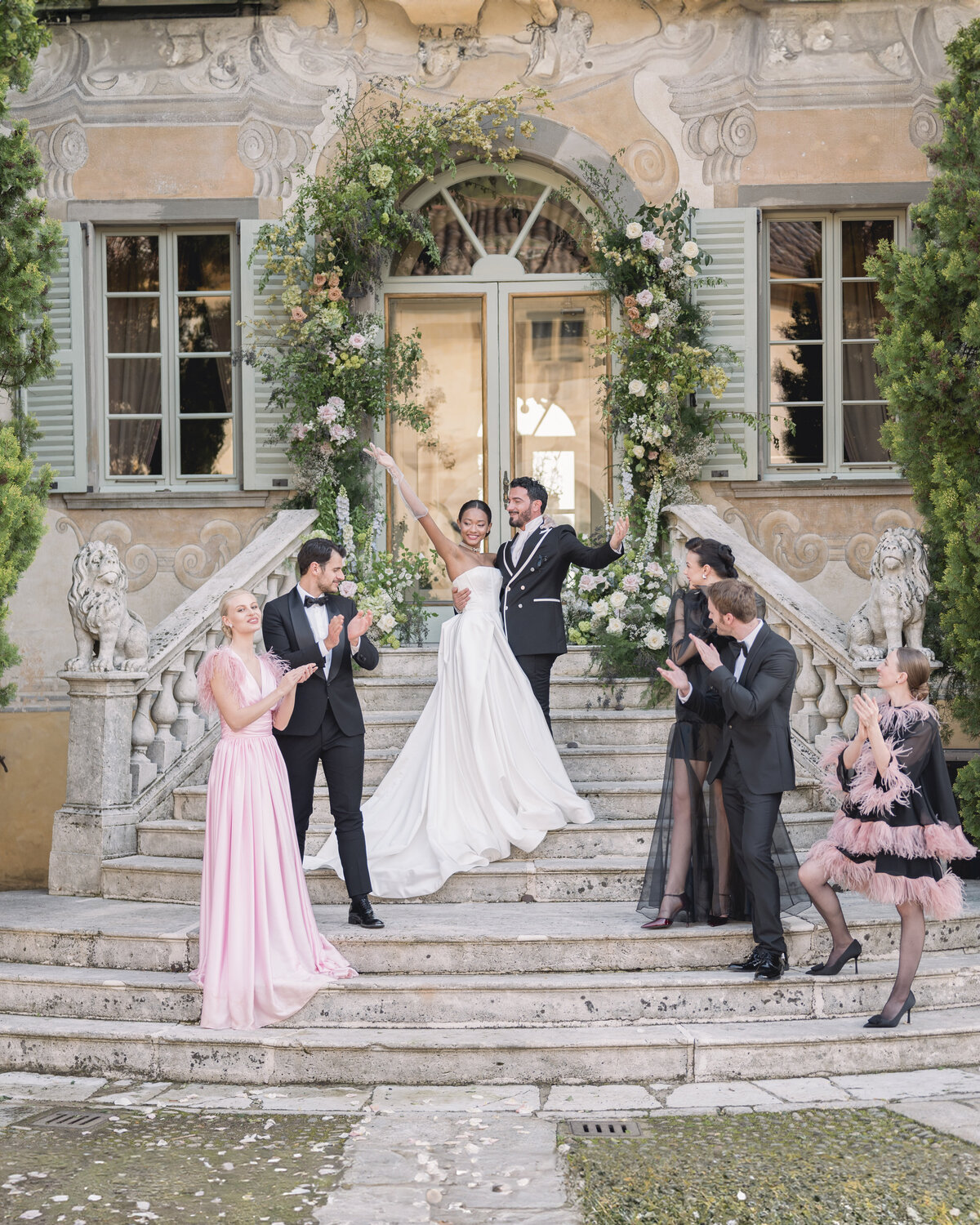 Dimos Bablis Studio Luxury Wedding Photographers Greece and Italy Santorini Wedding Villa Canton  _078