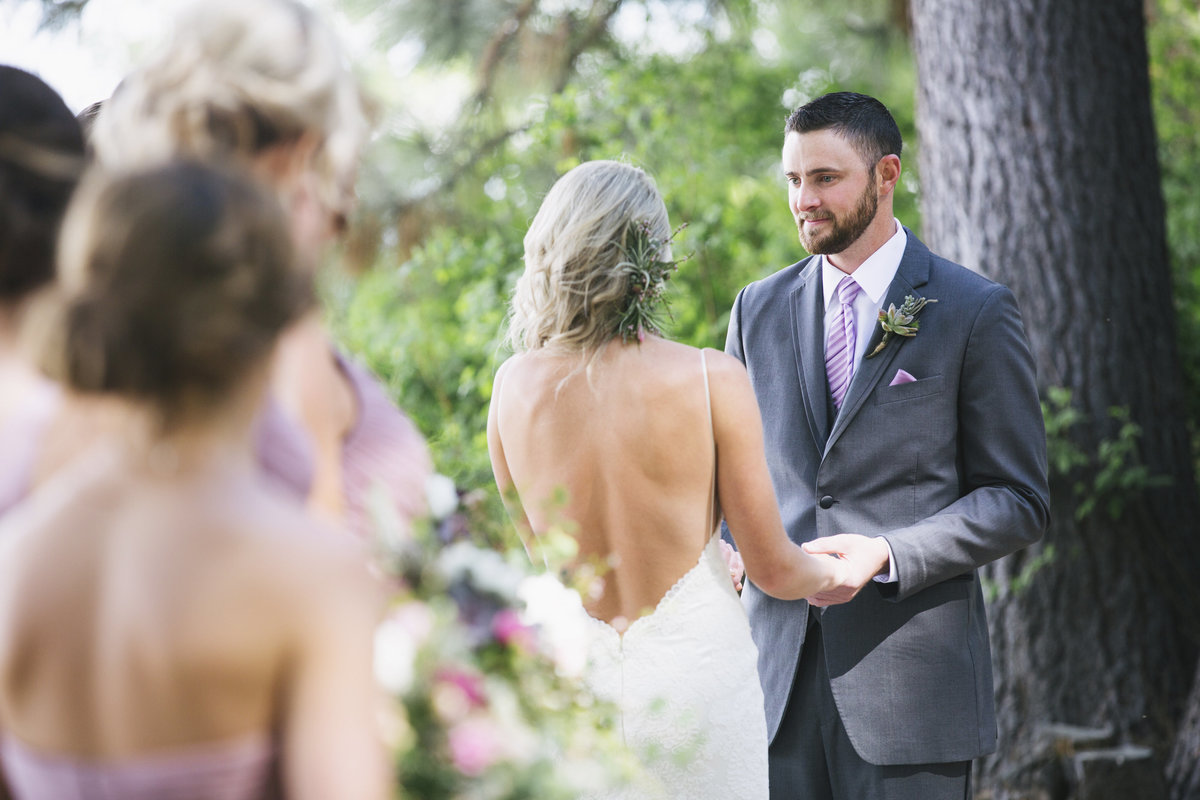 Lake Tahoe wedding ceremony photos