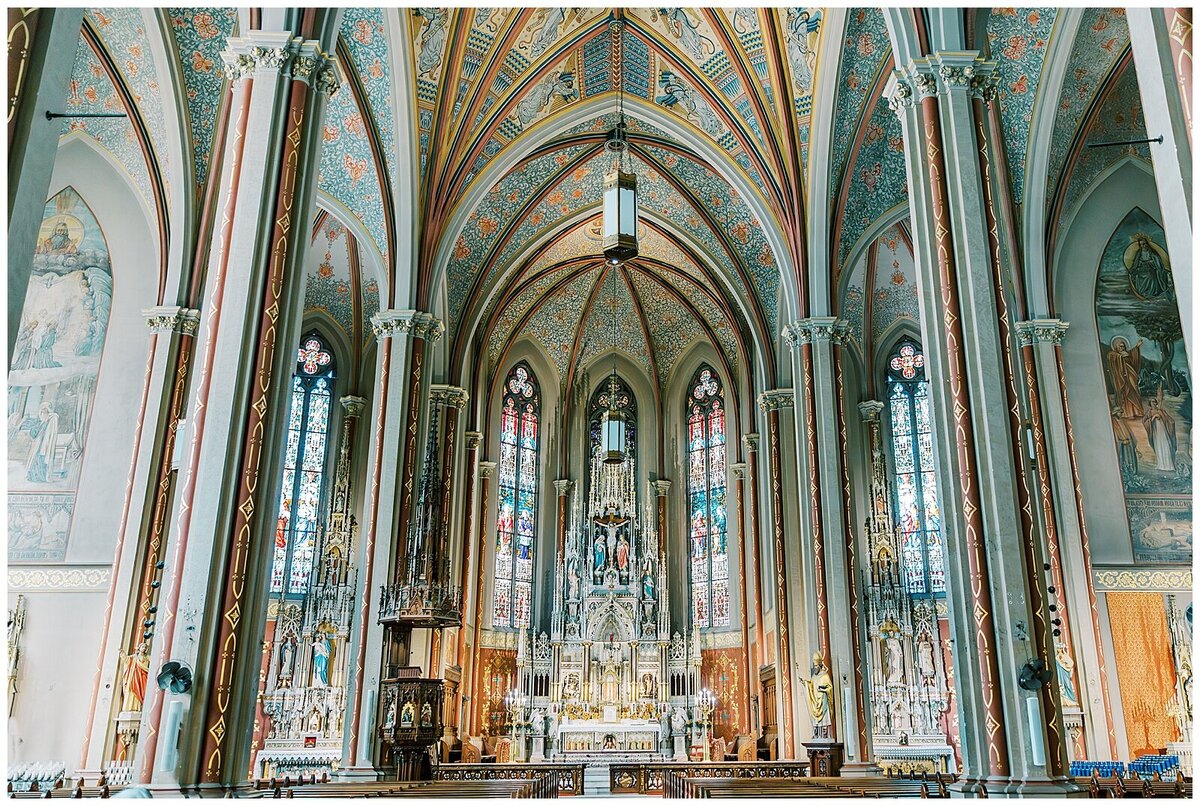 Altar of St Francis de Sales Oratory in Saint Louis