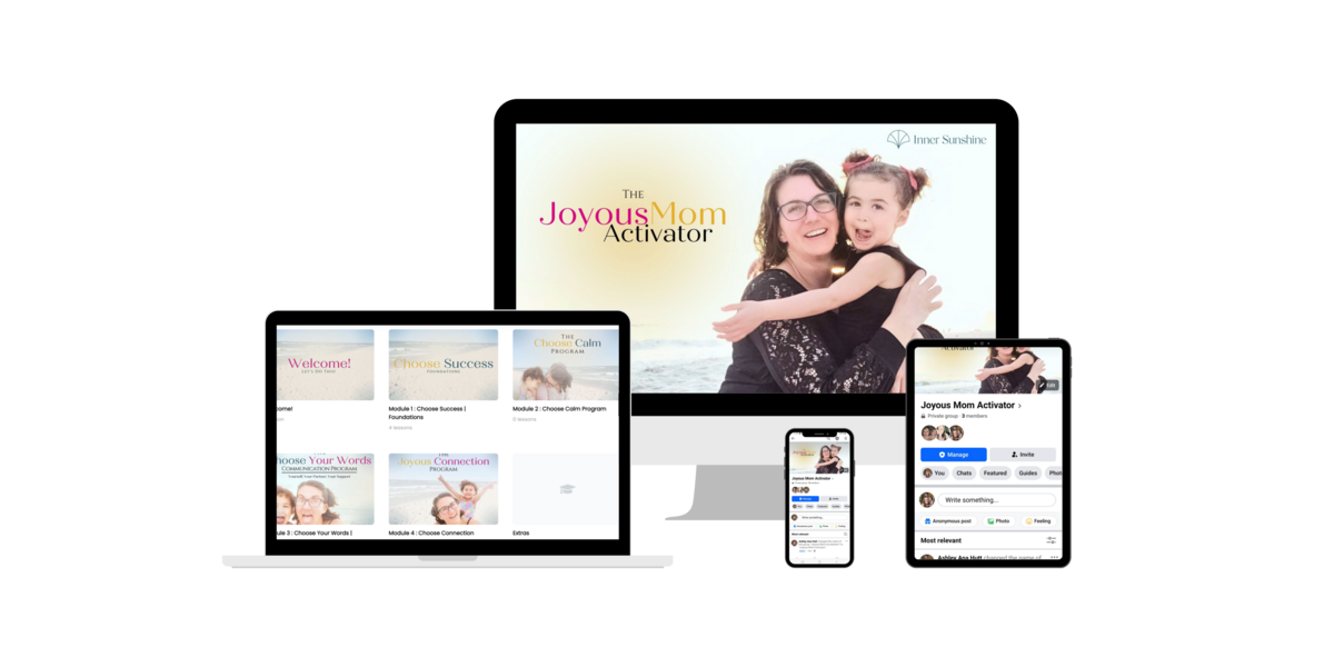 joyous mom motherhood childhood program self study