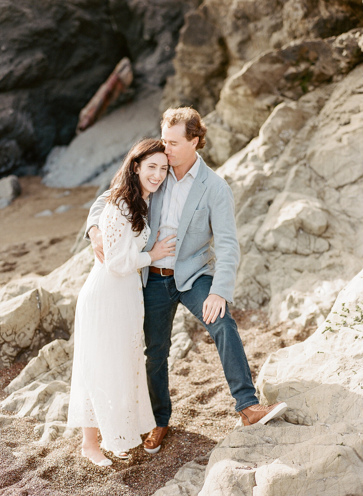 Rodeo Beach Mount Tam Engagement-5