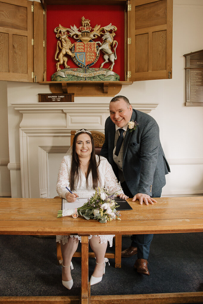 Holmes wedding photography - bakewell registry office then chatsworth estate, derbyshire- Nostalgia photogra (4)