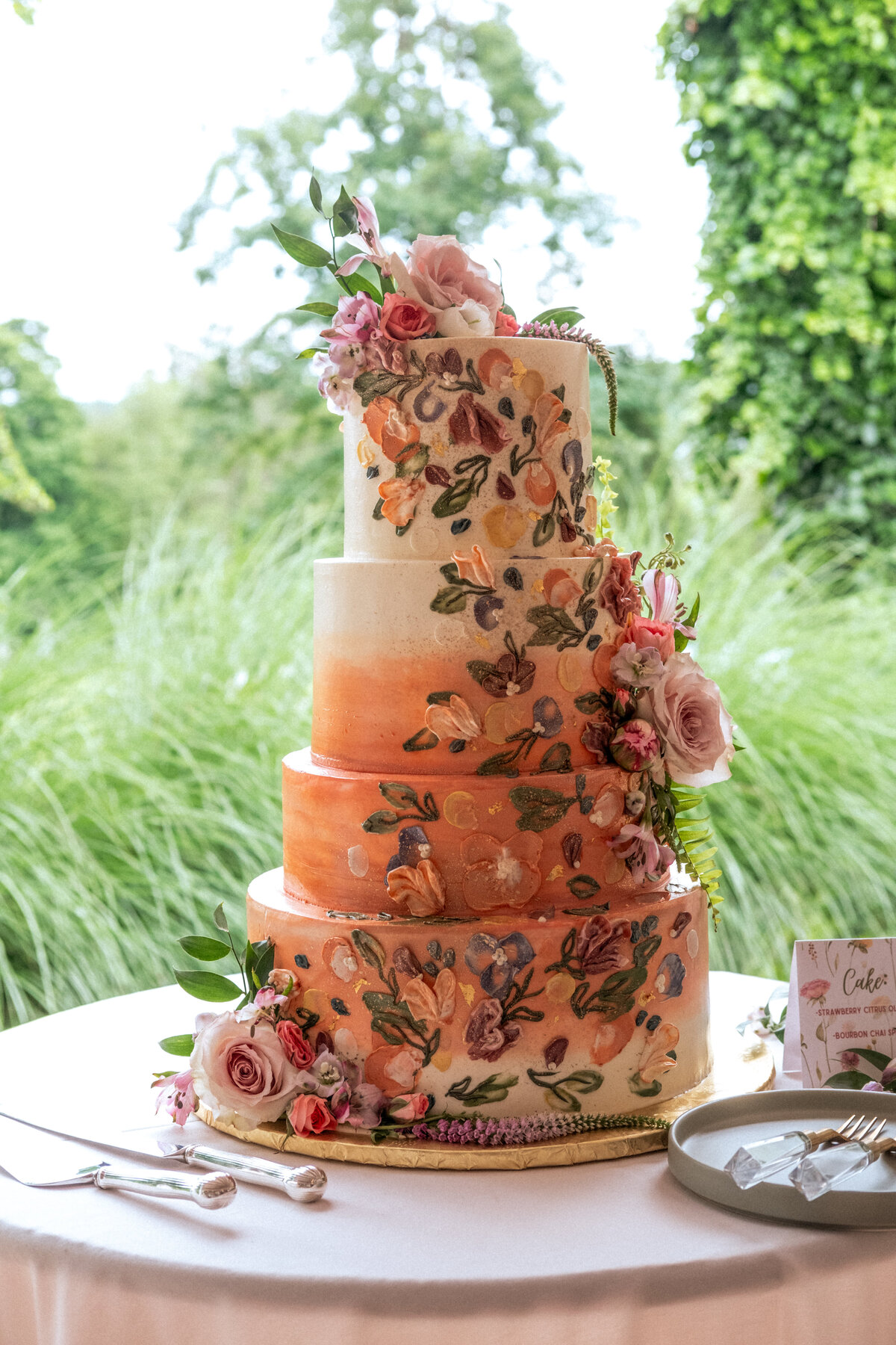 savannah & Kausten first cake cutting Hillshore Photography-9
