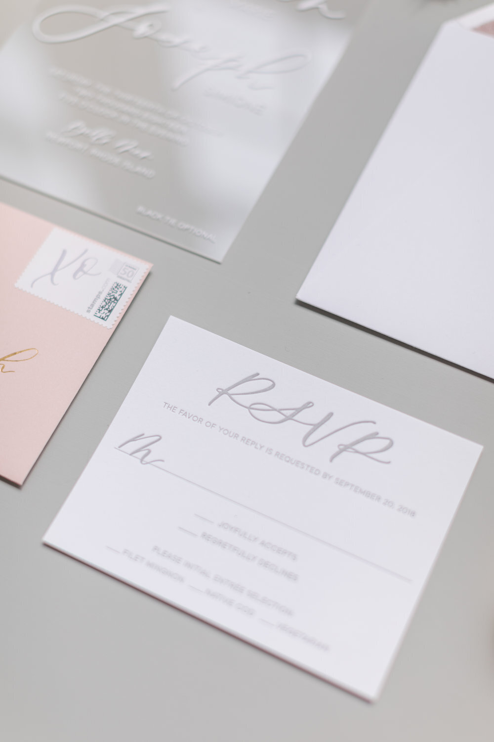 letterpress+and+acrylic+wedding+invitation