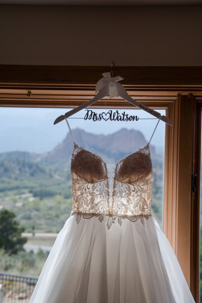 Amazing view at Garden of the Gods Resort wedding
