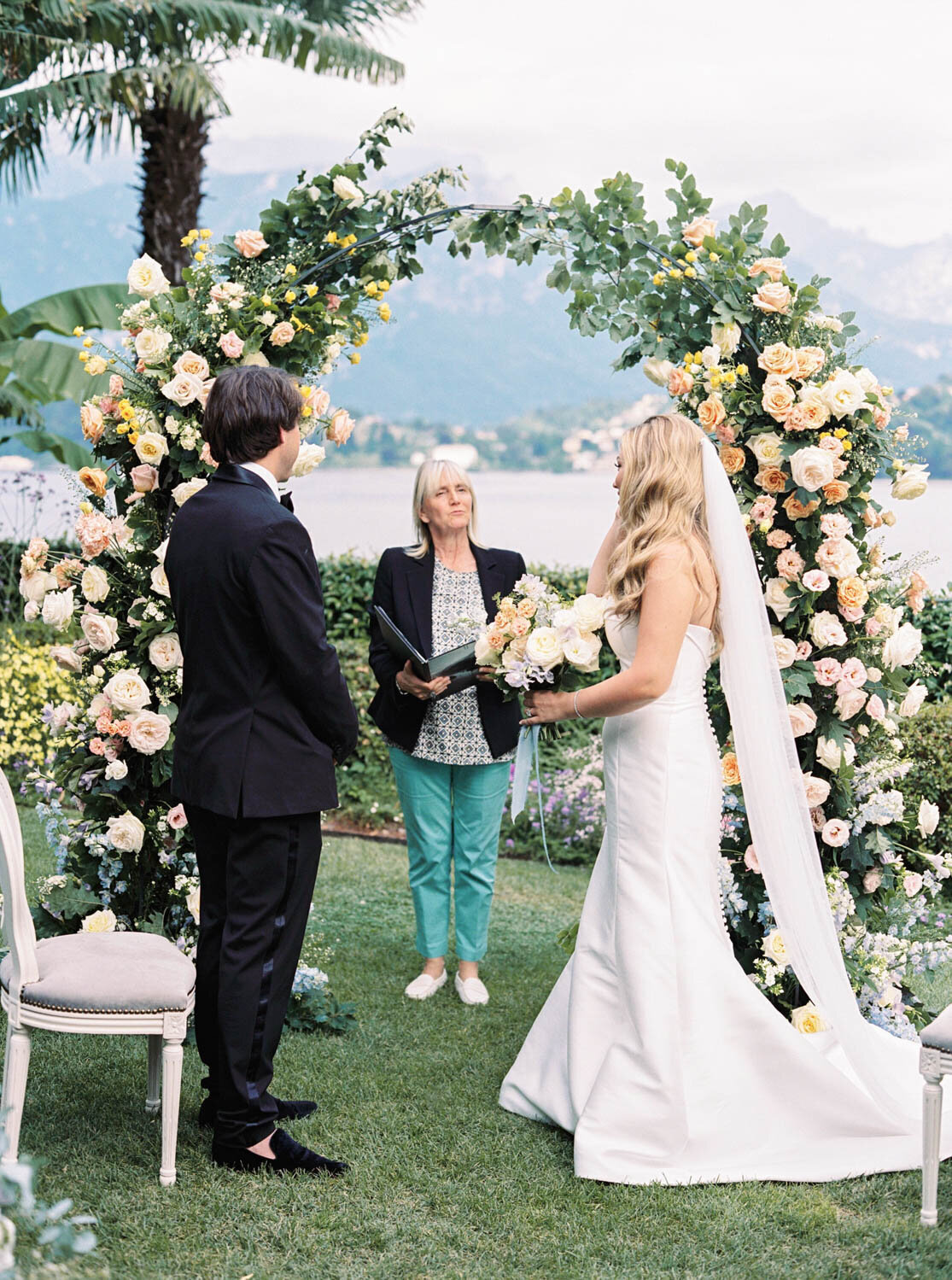 Wedding ceremony at Grand Hotel Tremezzo