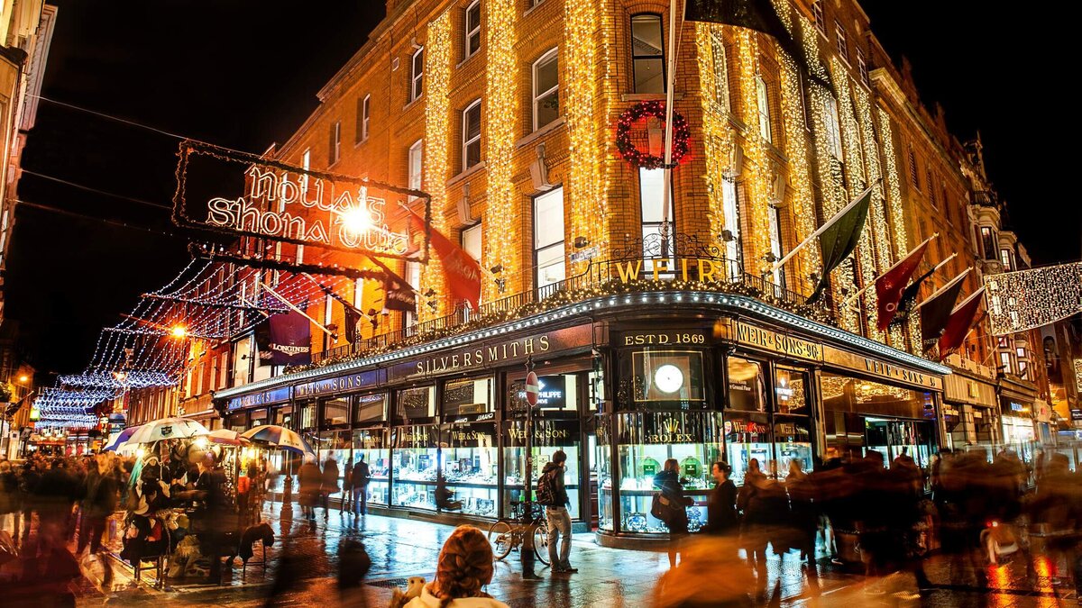 Wicklow Street at Christmas, Dublin City_Web Size