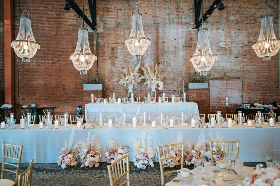 Wedding reception at Windows On The River, Ohio