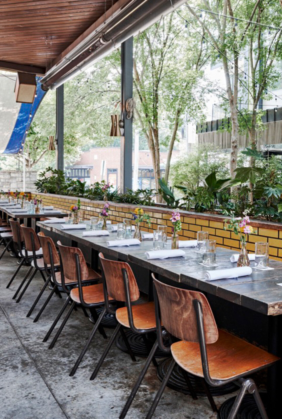 outdoor patio seating
