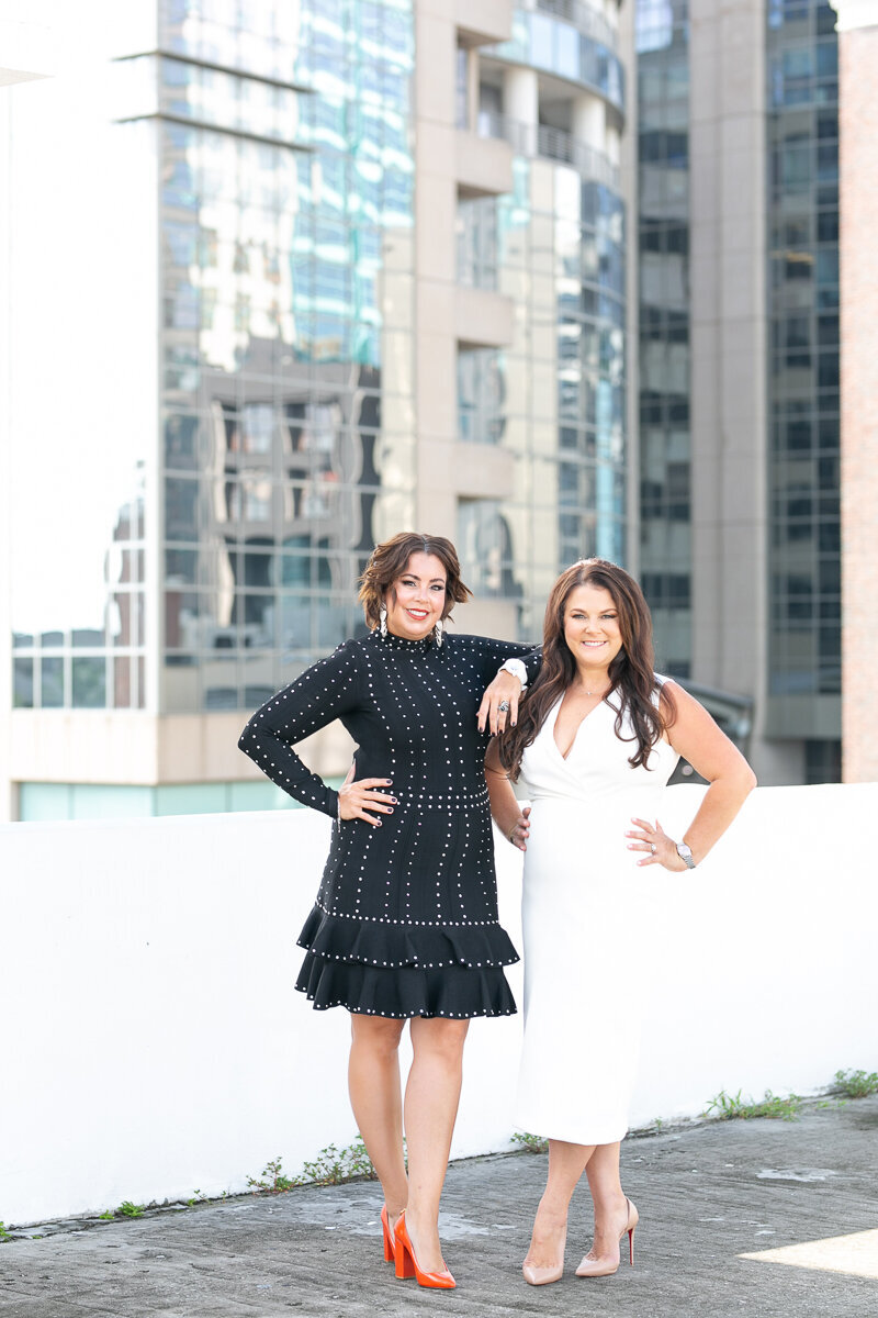 Bernadette & Michelle Women in Wealth  | Financial Planner brand session   Images by The Branded Boss Lady Amalie Orrange_