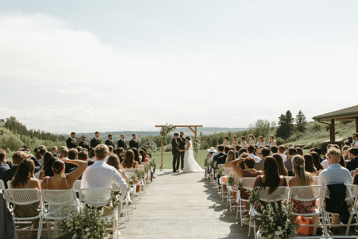 wedding ceremony in calgary