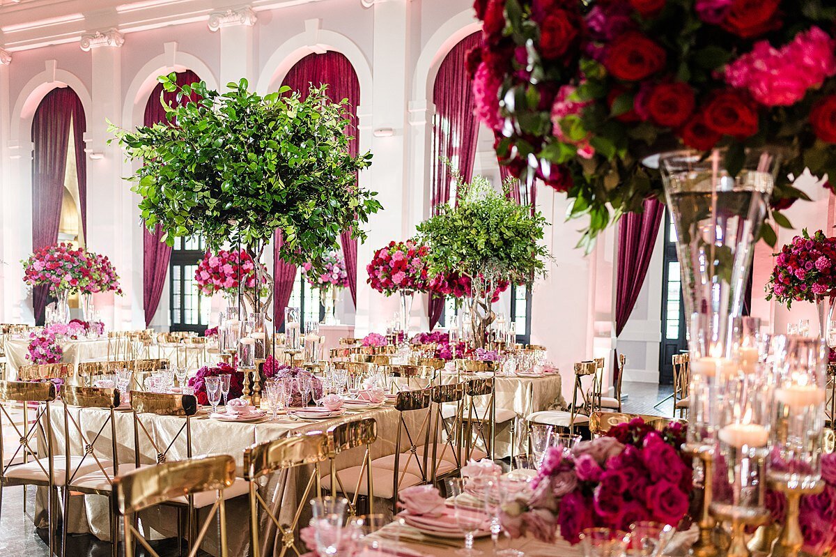 Sagamore-Pendry-pink-wedding-reception