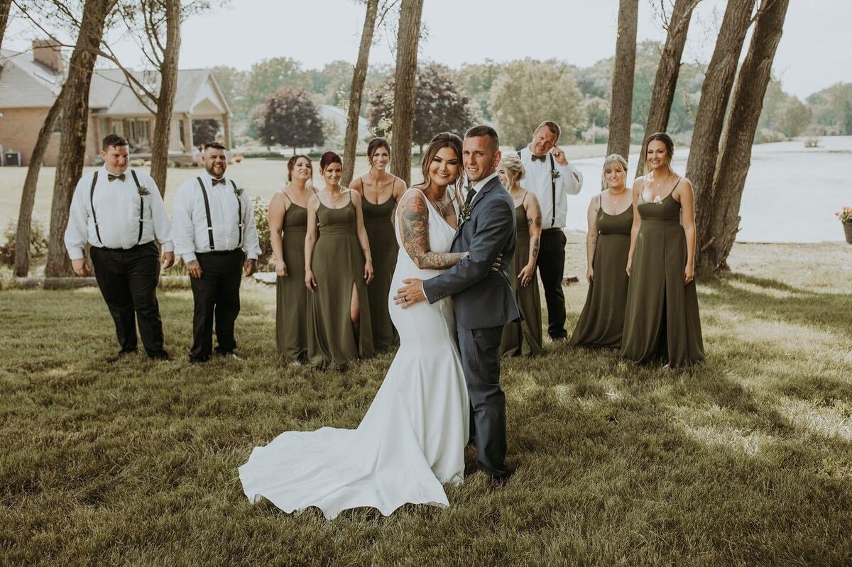 Wedding in Mogadore, Ohio