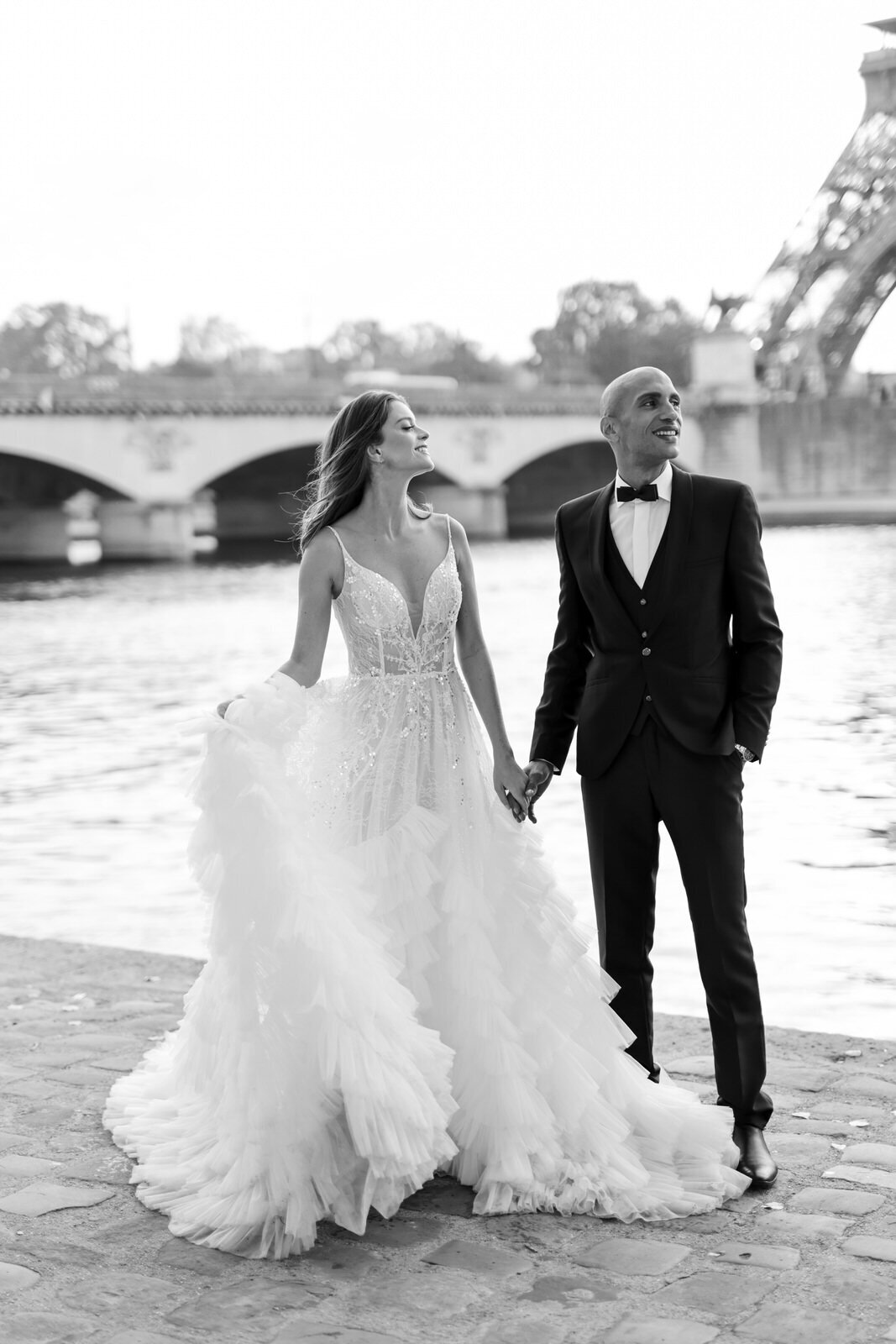 Modern Film Wedding Photography in Paris France 35