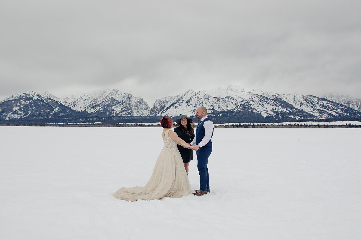 eloping in the grand tetons