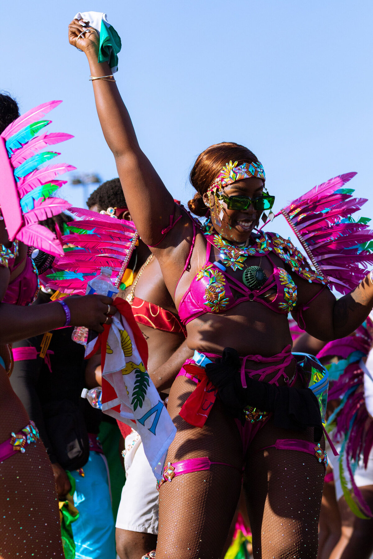 Photos of Masqueraders from Toronto Carnival 2023 - Sunlime Mas Band - Medium Band of The Year 2023-030