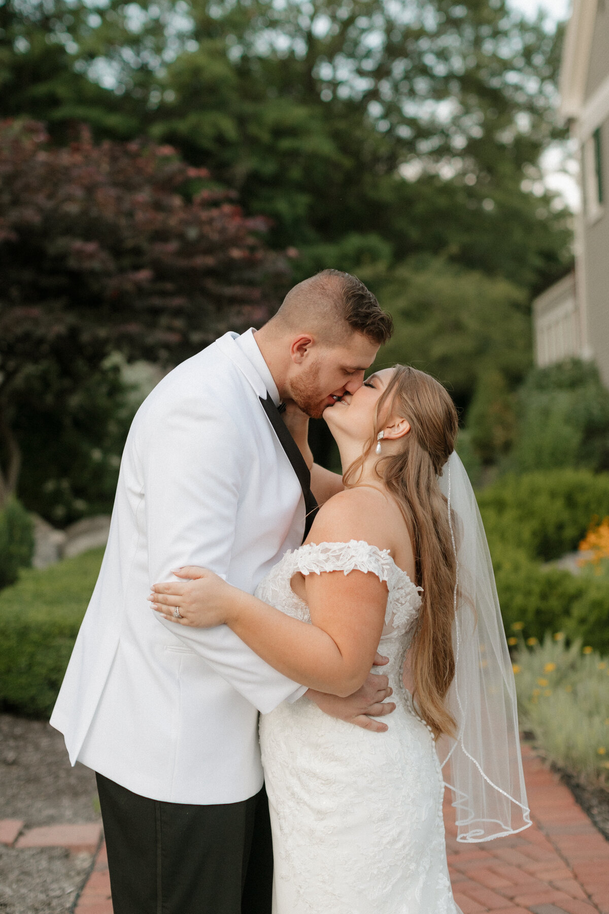 Candid Indianapolis wedding photographer couple portrait