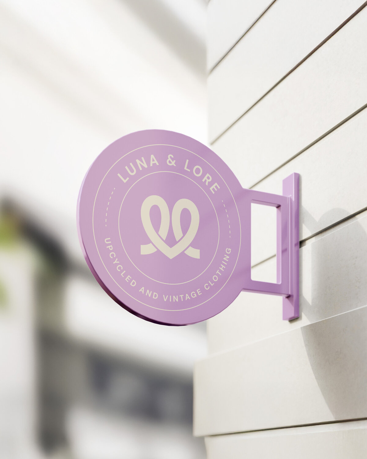 Luna & Lore winkelbord in pastel lila