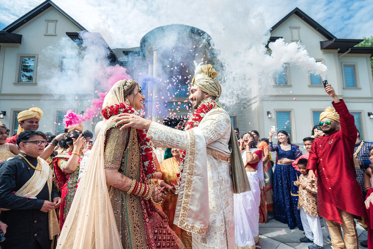 Indian wedding day photo - indian ceremony