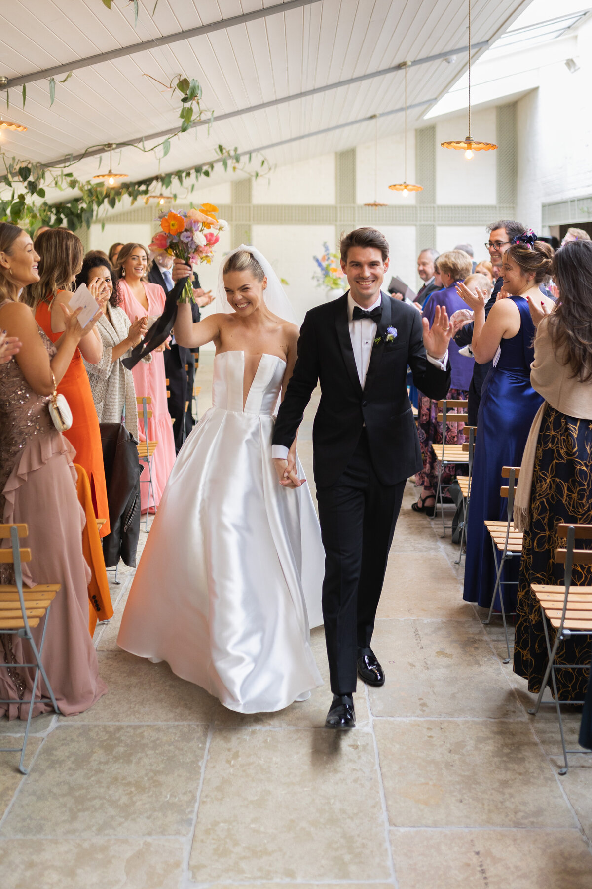Wedding ceremony at Kin House
