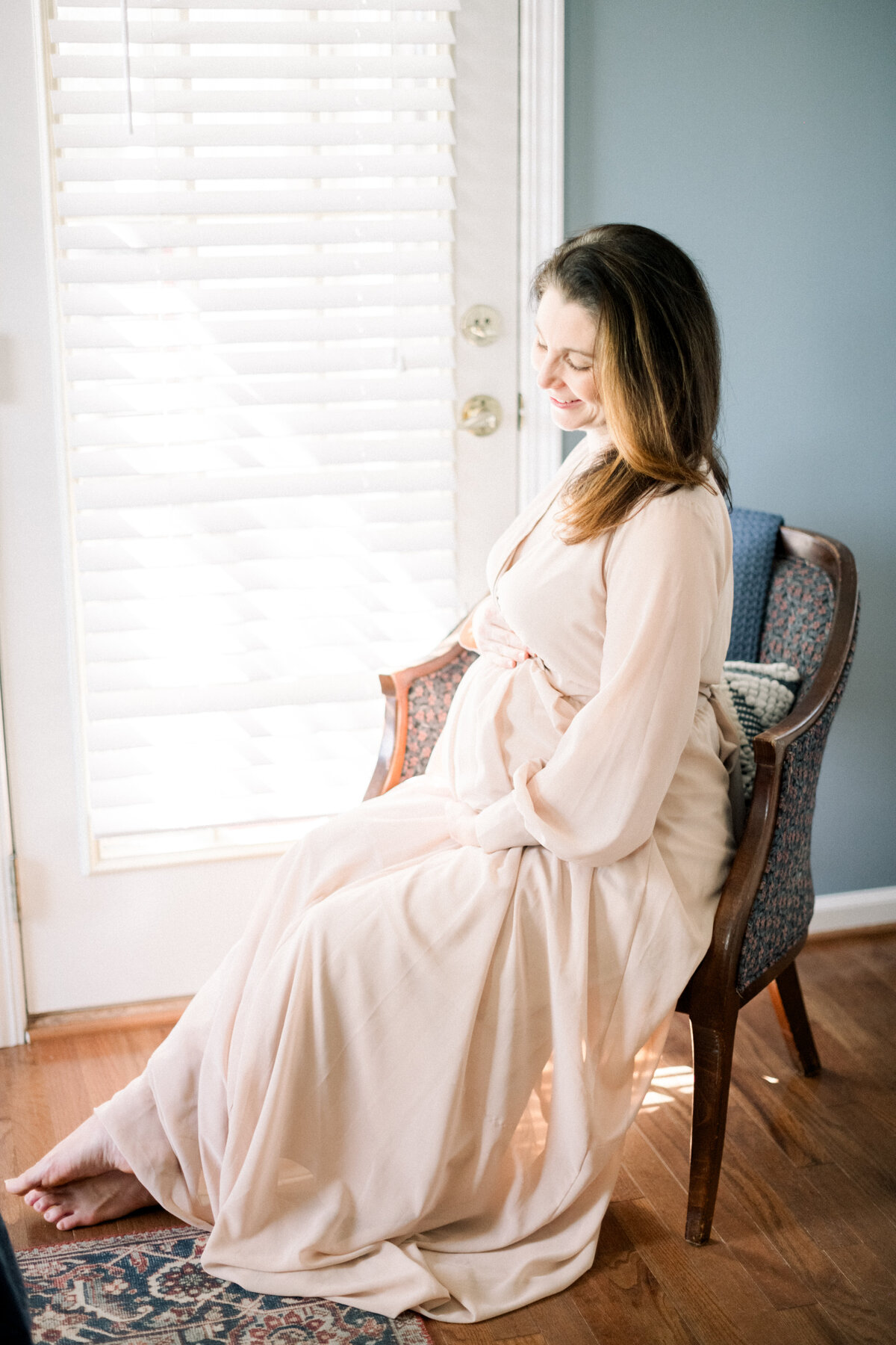 Greenville SC In Home Maternity Photoshoot-12