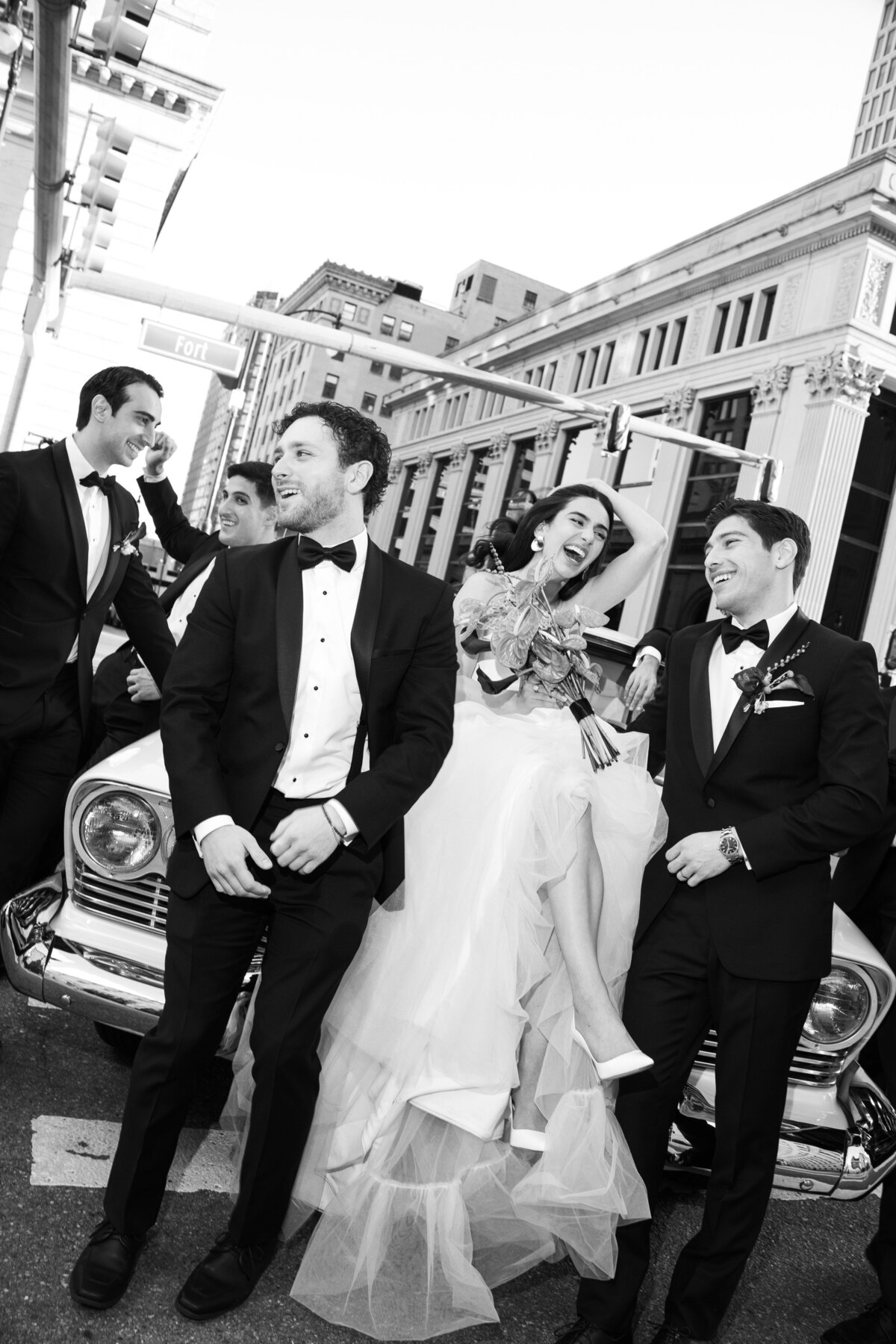 Arpi & Zaven Wedding in Detroit State Savings Bank--585