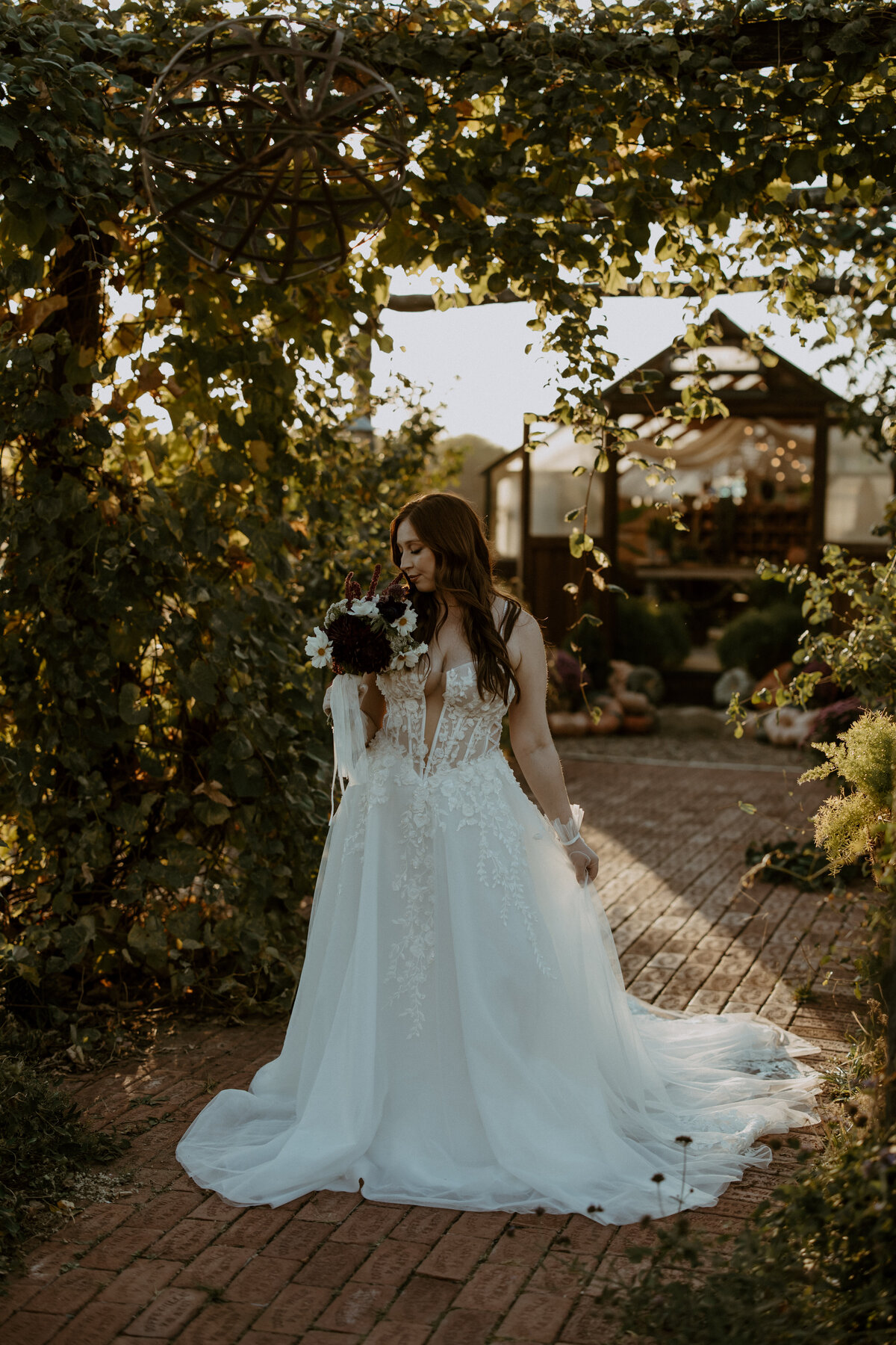 Wedding at a Greenhouse in Clearwater, Kansas