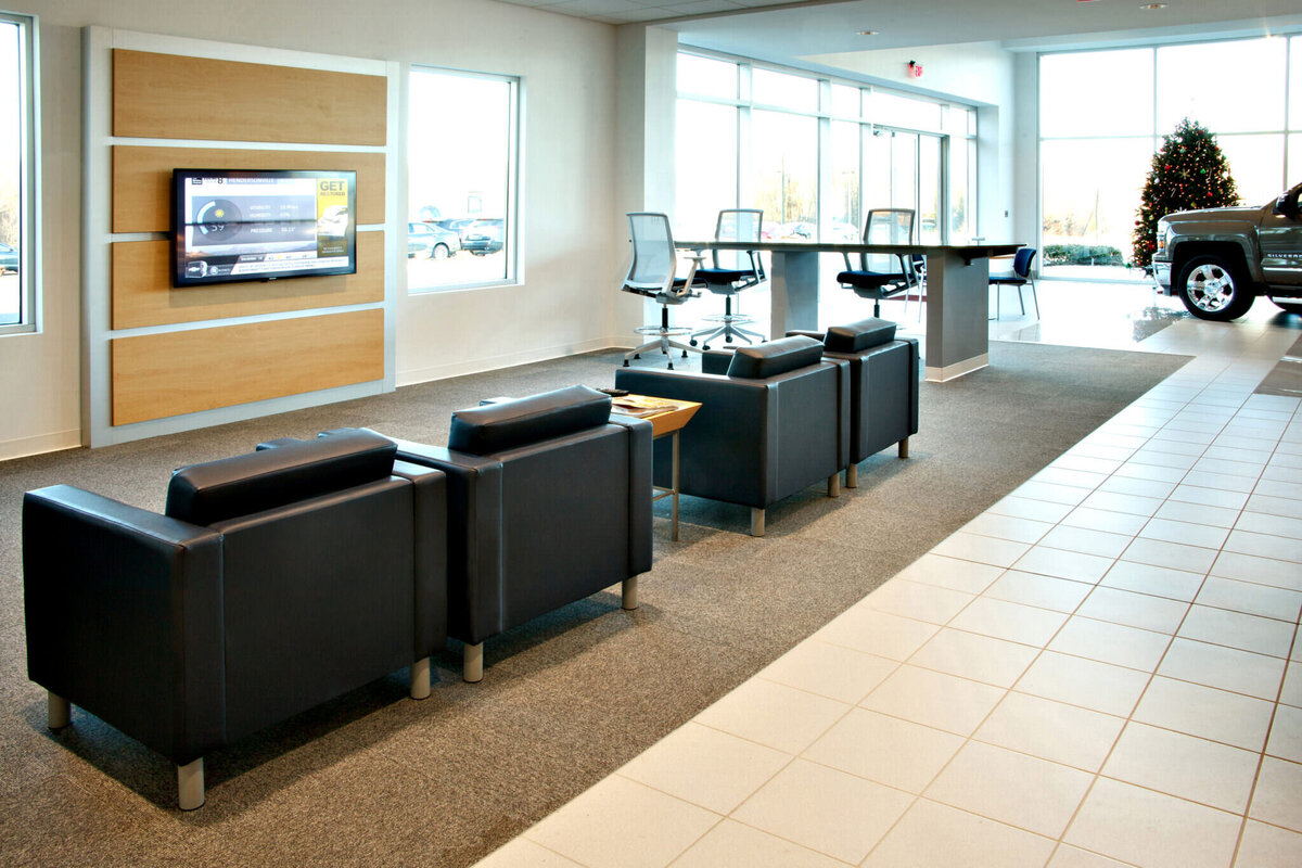 Boyd Chevrolet Cadillac Buick facilities built by Cooper Construction - 2