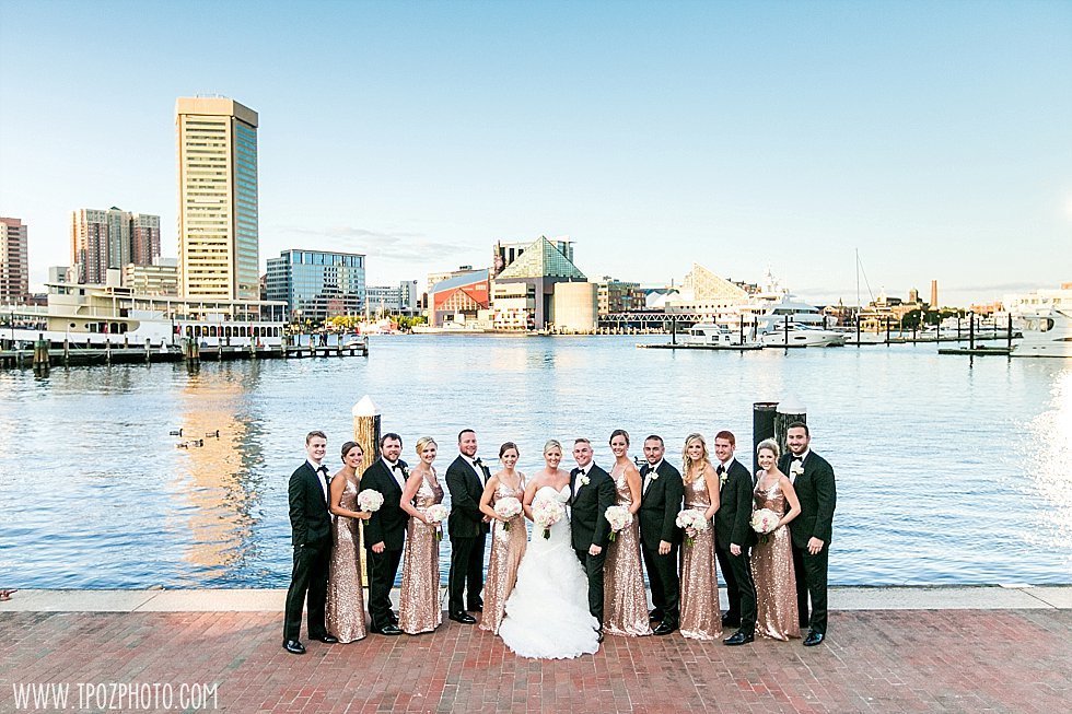 Inner Harbor Wedding Party