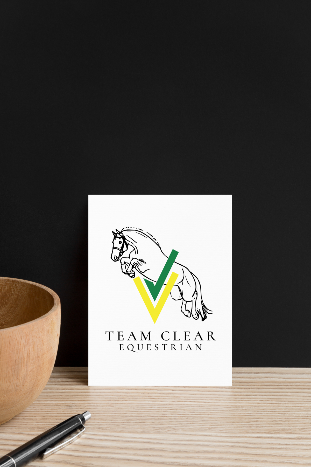 Team Clear Equestrian - Logo Mockup