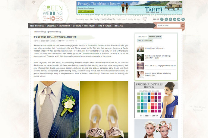 Green Wedding Shoes Real Wedding - Weddings by Milou & Olin