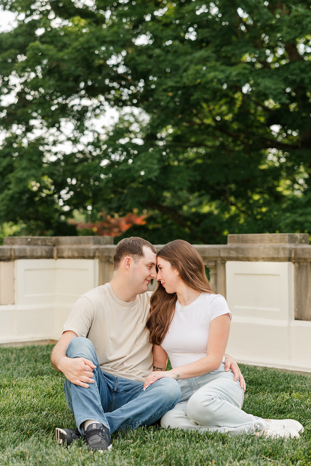 Alexis Fox Photography + Indianapolis + Indiana + Engagement Session + Newfields (25 of 37)