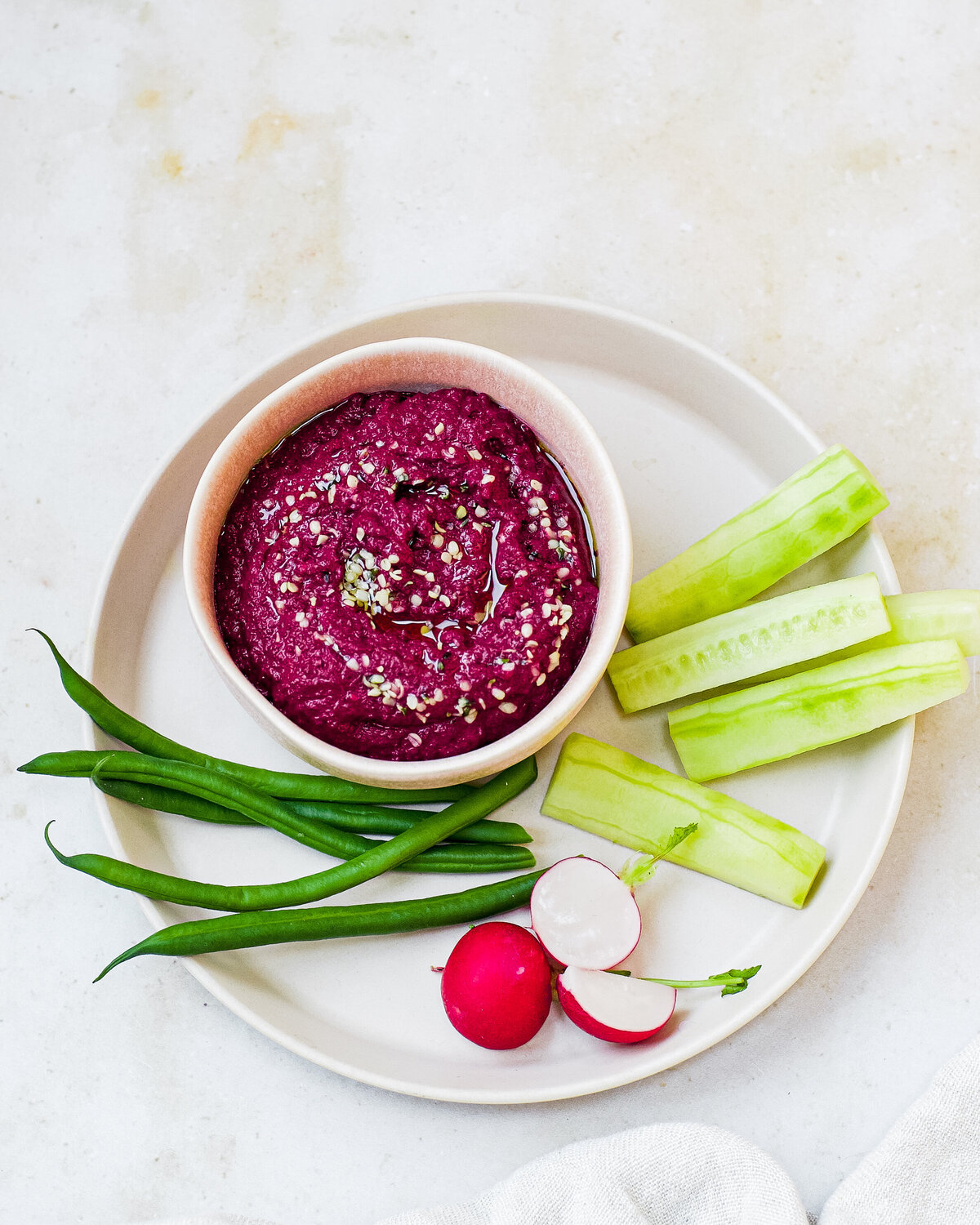 Purple and red jewled veggie bowl foodphotography 10
