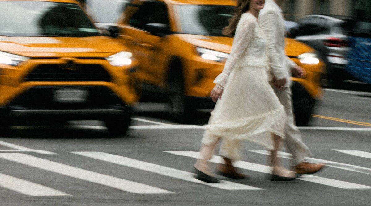 Cinematic storytelling wedding photos, New York City photographer.