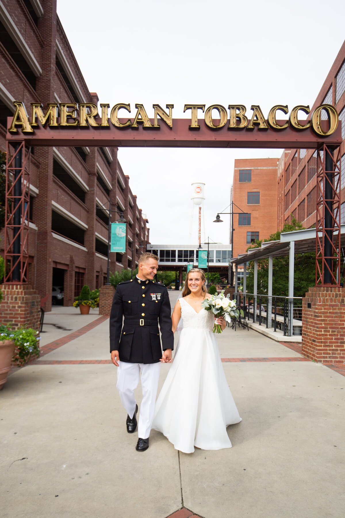 bride-groom-american-tobacco-campus-wedding-durham