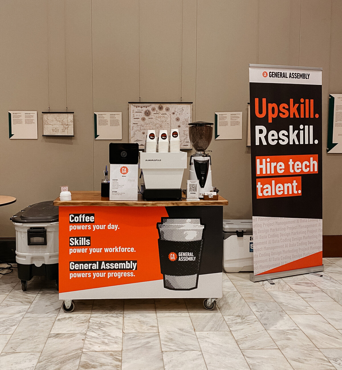general assembly coffee catering event 