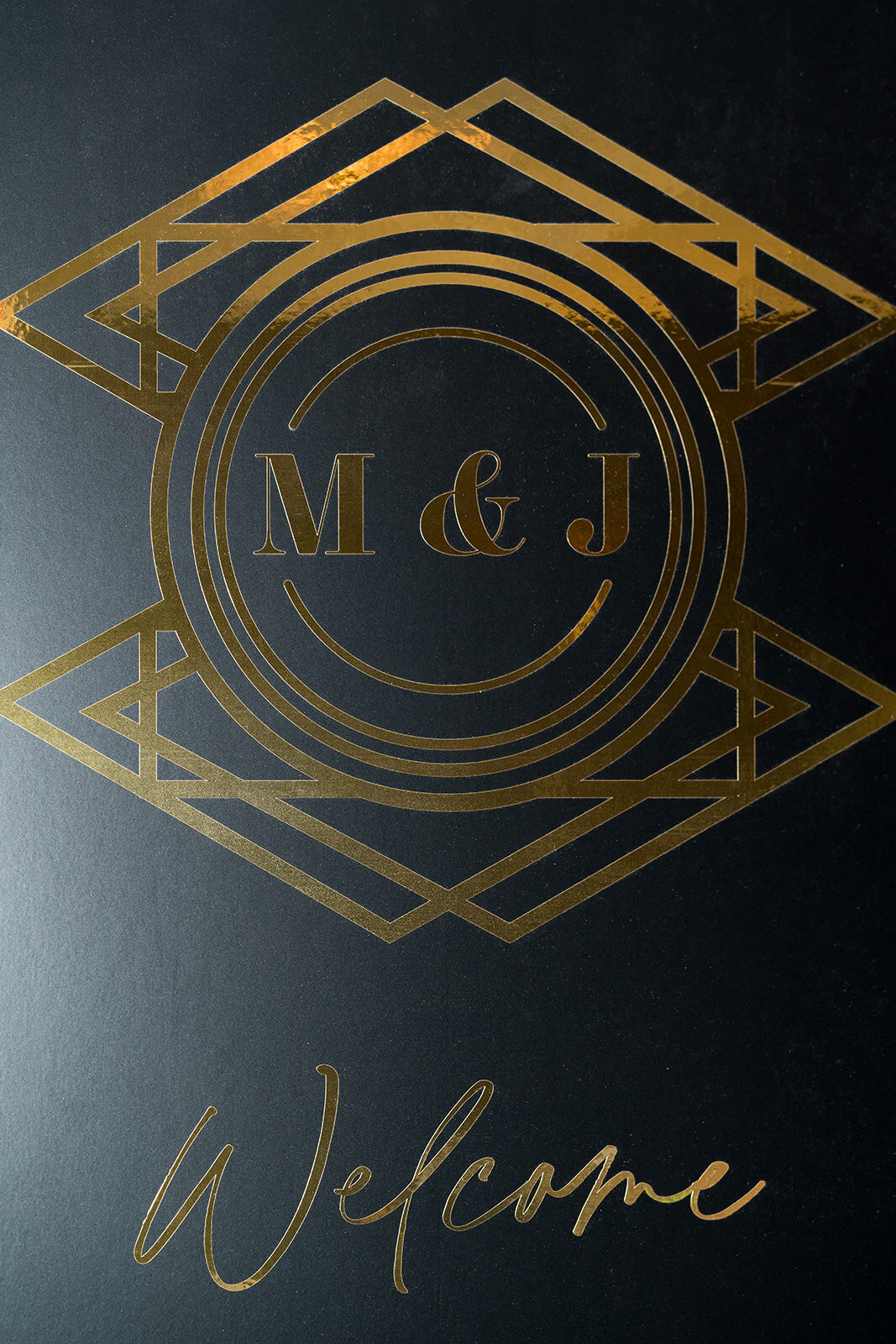 welcome-sign-with-monogram-revel-motor-row-HBICWeddings