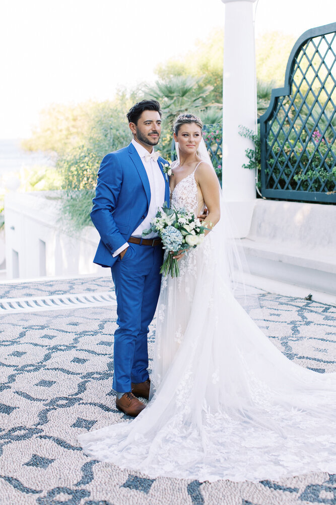 Villa wedding in Rhodes Greece with chandelier installations  (47)