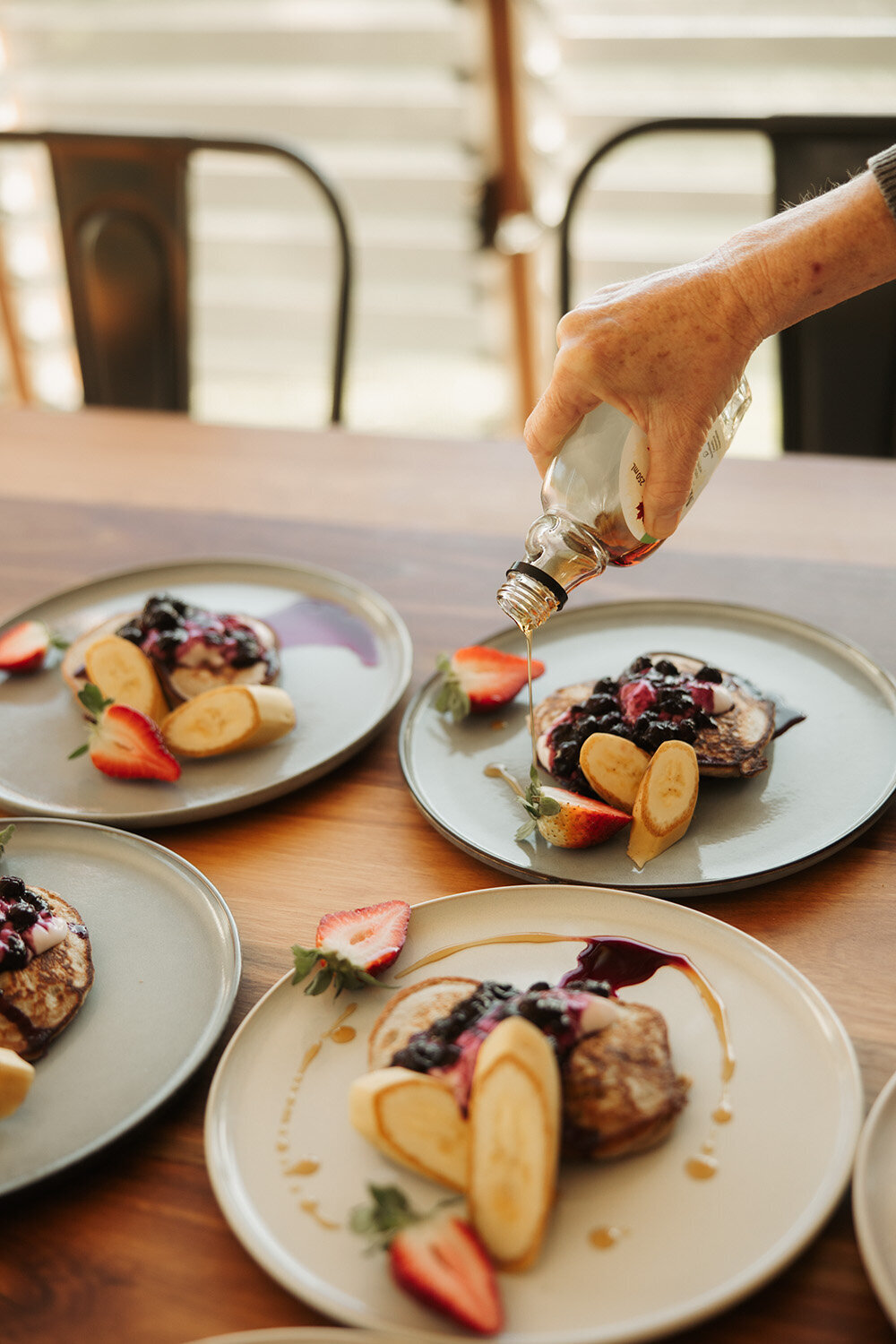 Breakfast at a health retreat Sunshine Coast hinterland